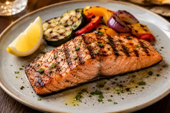 Zalm van de grill