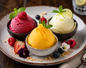 Sorbet trio