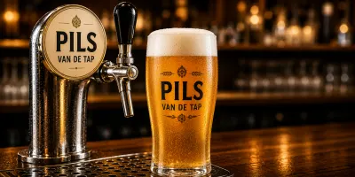 Pils van de tap